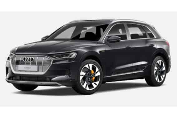 e-tron in Myth Black Metallic