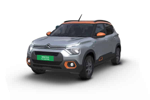 Citroen eC3 in Steel Grey With Zesty Orange