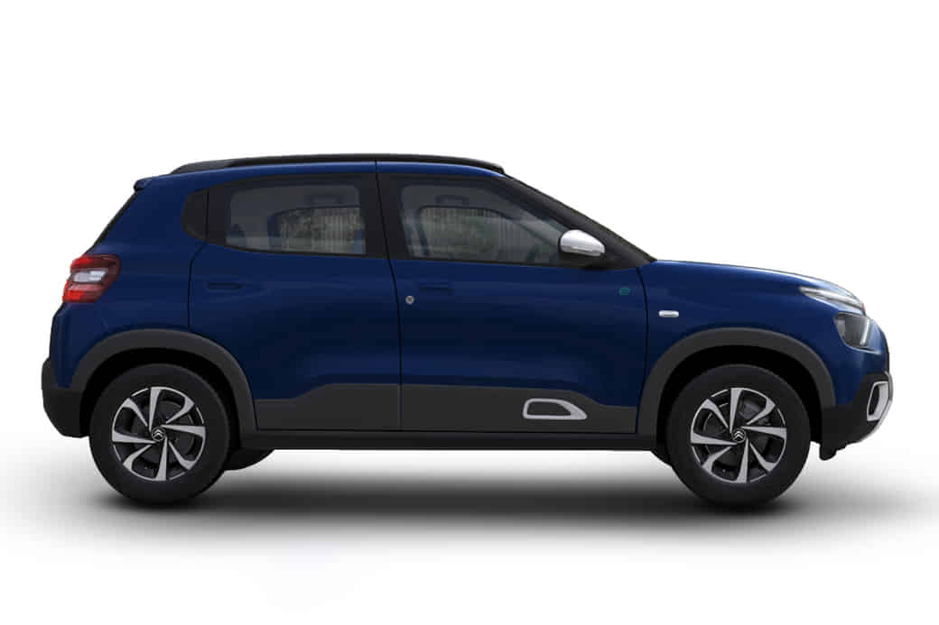 Citroen eC3 X in Cosmo Blue