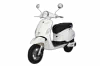 Greta Electric eVespa Candy White colour 