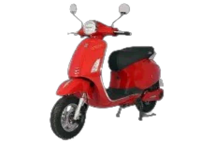 Greta Electric eVespa in Scarlet Red