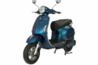 Greta Electric eVespa True Blue colour 