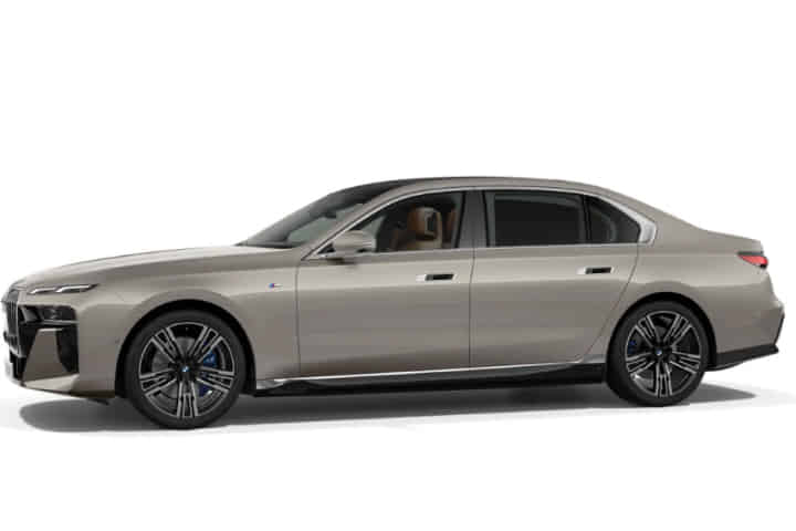 BMW i7 in Oxide Grey Metallic