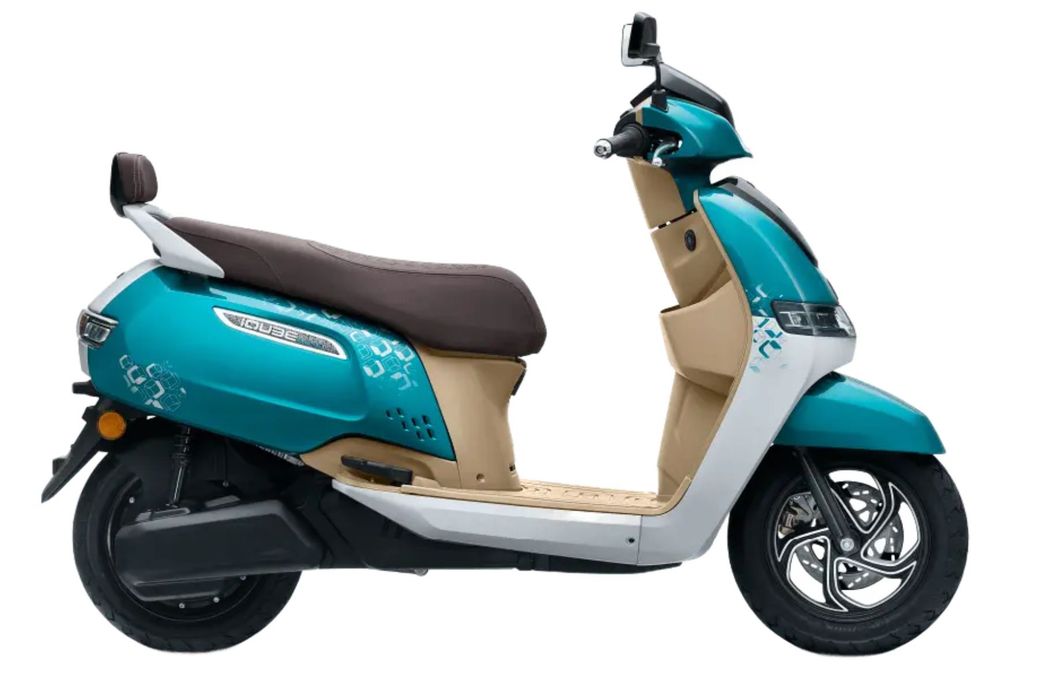 iQube Electric undefined in Aurora Green