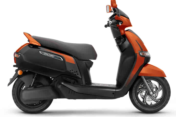 iQube Electric in Celebration Orange