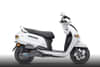 TVS iQube Electric Pearl White colour Scooters TVS iQube Electric Pearl White colour Scooters