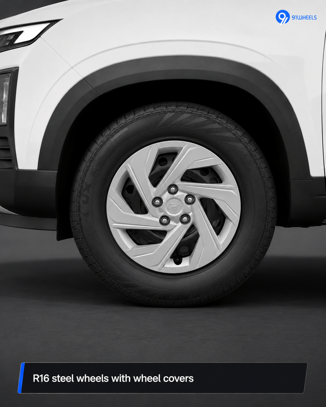 R16 Steel Wheel with Wheel Covers