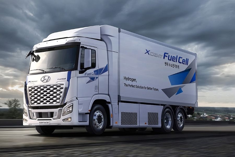  Aquí están los detalles completos del camión de celda de combustible Hyundai Xcient