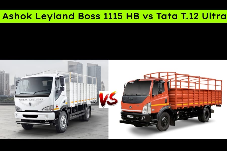 Ashok Leyland Boss 1115 HB vs Tata T.12 Ultra Spec Comparison