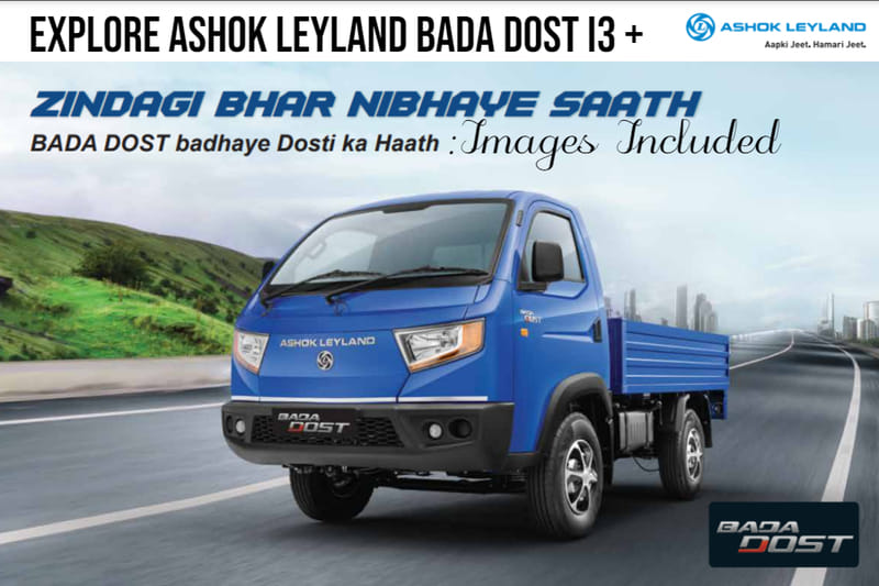 Top 3 Features Of Ashok Leyland Bada Dost i3+ Truck You Would Need For