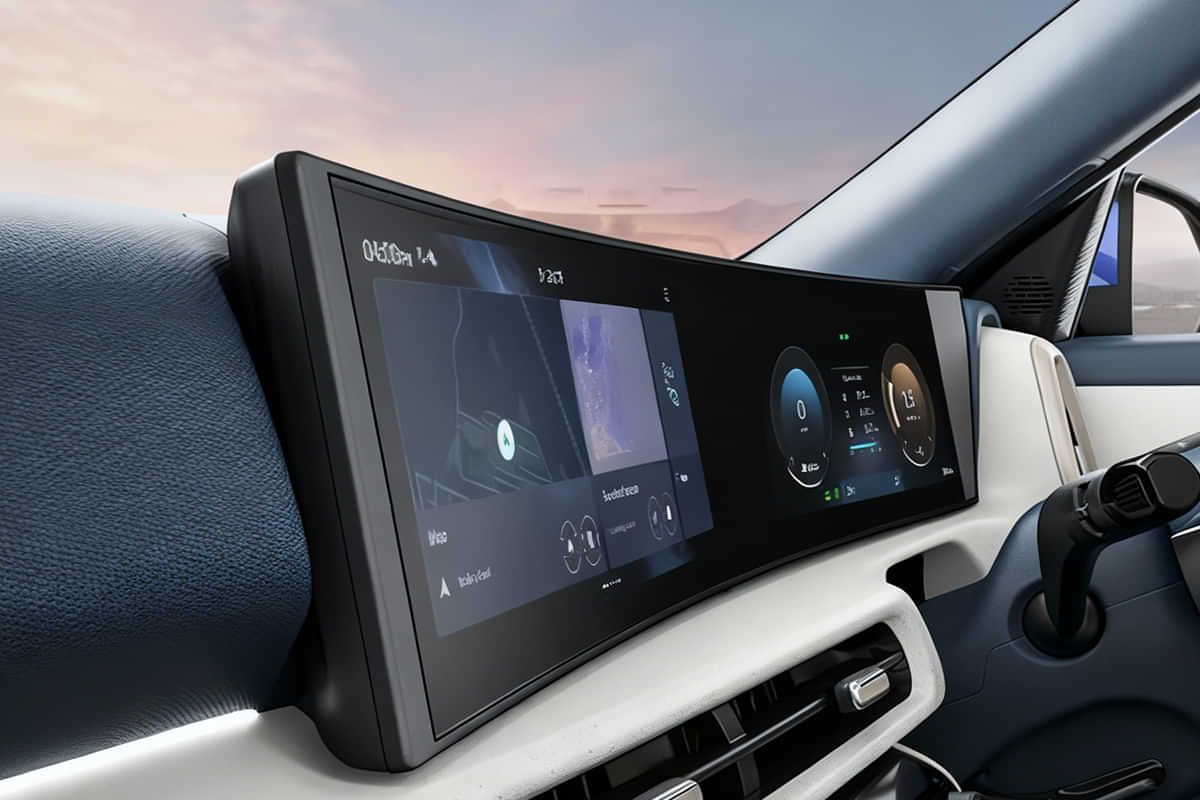 Dual 62.5 CM Curved Panoramic Displays