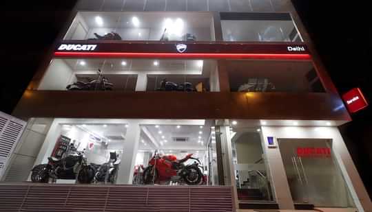 New Ducati showroom opens up in Delhi NCR.