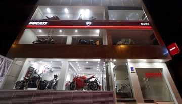 New Ducati showroom opens up in Delhi NCR.