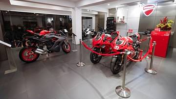 Ducati showroom