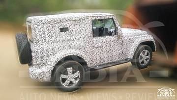 2020 mahindra thar side