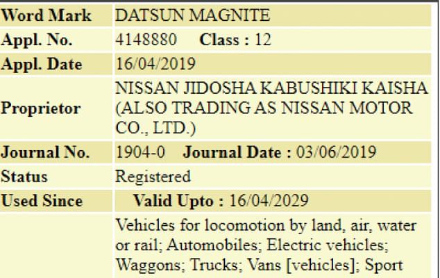 Datsun Magnite Image 