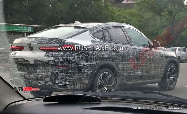 bmw x6 spied testing