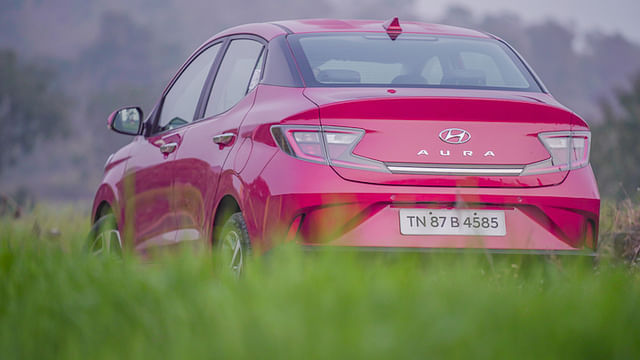 Hyundai Aura Rear