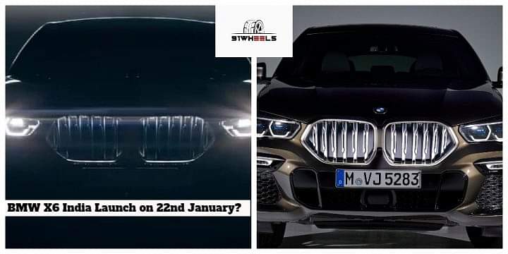 Is The 2020 BMW X6 Coming To India On 22nd January?