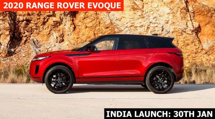 2020 Range Rover Evoque India Launch on 30th January 2020 Range Rover Evoque India Launch on 30th January