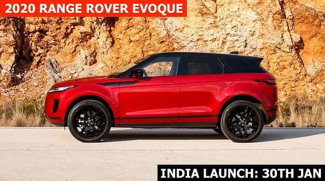 2020 Range Rover Evoque India Launch on 30th January