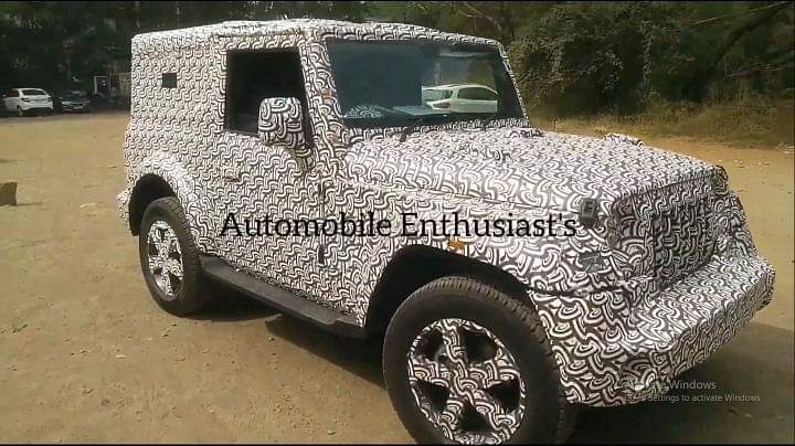 New Details Revealed On 2020 Mahindra Thar Interiors