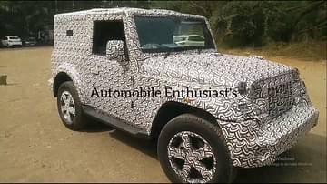 2020 Mahindra Thar Image