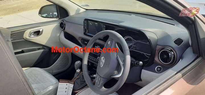 Hyundai Aura Interiors Spied! Same as i10 Nios?