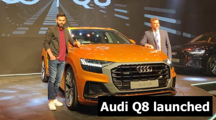 Virat Kohli Launches The Audi Q8 At Rs 1.33 Crore Virat Kohli Launches The Audi Q8 At Rs 1.33 Crore