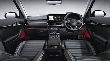 kia seltos dashboard official images