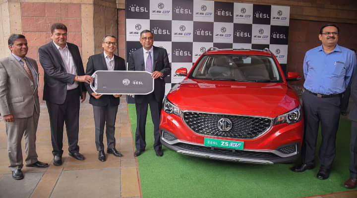 MG ZS EV Deliveries Begin; EESL To Receive The First SUV