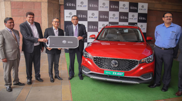 MG ZS EV Deliveries Begin; EESL To Receive The First SUV MG ZS EV Deliveries Begin; EESL To Receive The First SUV