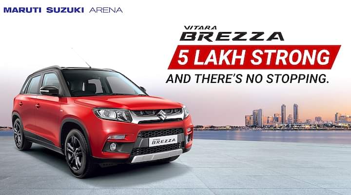 5,00,000 Maruti Brezzas Sold In 47 Months: Why Is It So Popular? 5,00,000 Maruti Brezzas Sold In 47 Months: Why Is It So Popular?