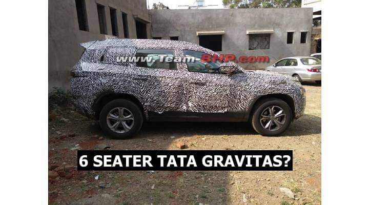 Tata Gravitas To Be Offered In A 6-Seat Layout Too
