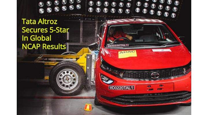 Tata Altroz Bags Five-Star Ratings At The Global NCAP