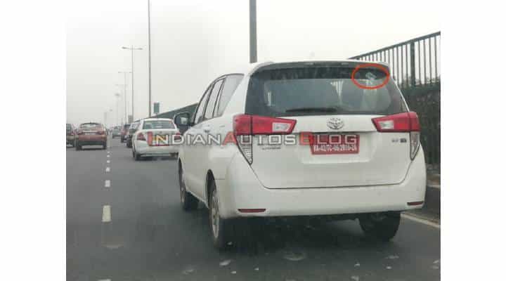 Is Toyota Working On A CNG Innova Crysta? Spy Shots! Is Toyota Working On A CNG Innova Crysta? Spy Shots!