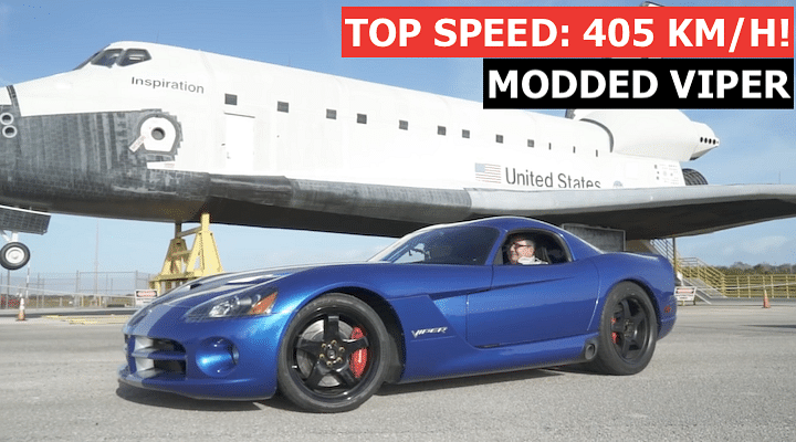 This Modified Dodge Viper Has A Top Speed of 405 km/h!