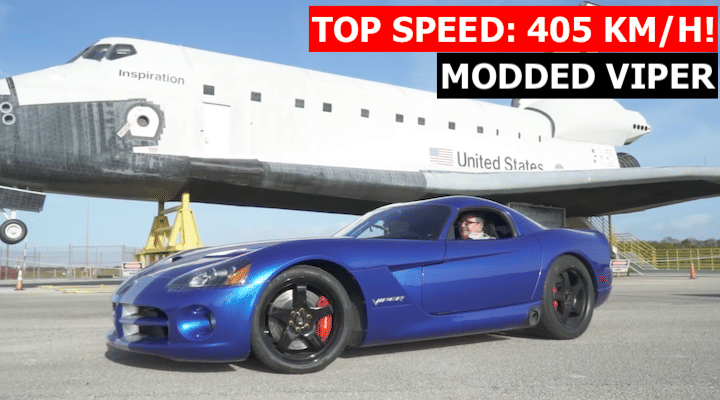 This Modified Dodge Viper Has A Top Speed of 405 km/h!