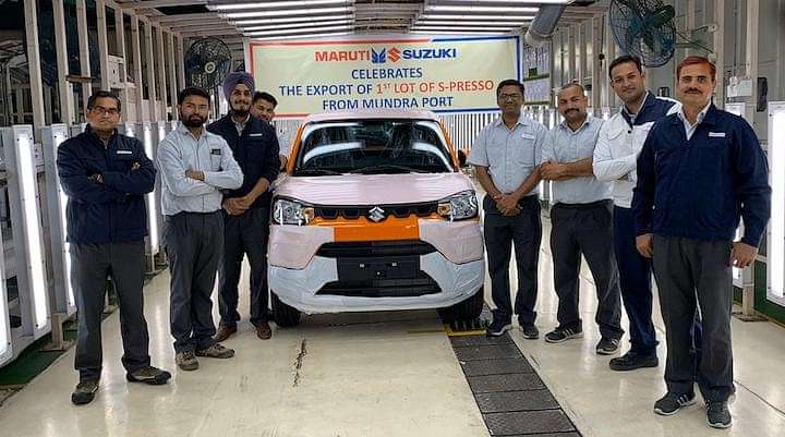 Maruti S-Presso Exports Start : Details