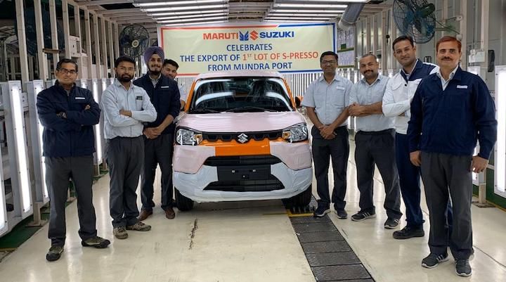 Maruti S-Presso Exports Start : Details Maruti S-Presso Exports Start : Details