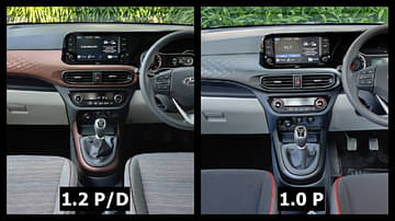 Hyundai Aura Turbo Petrol Interiors