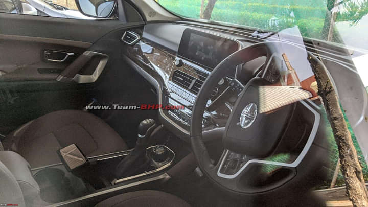 2020 Tata Harrier Automatic Interiors Spied - Images