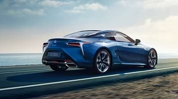 lexus lc500h rear