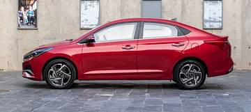 hyundai verna facelift side view