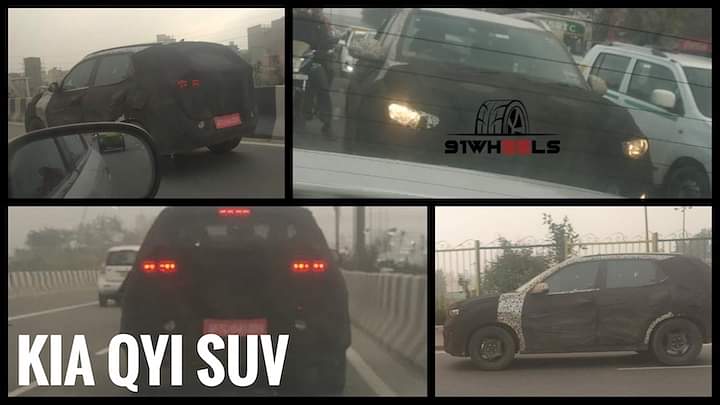 Kia QYI Spied Testing Yet Again In Delhi