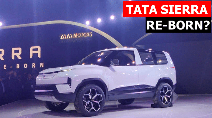 TATA Sierra to make a comeback in India: Images