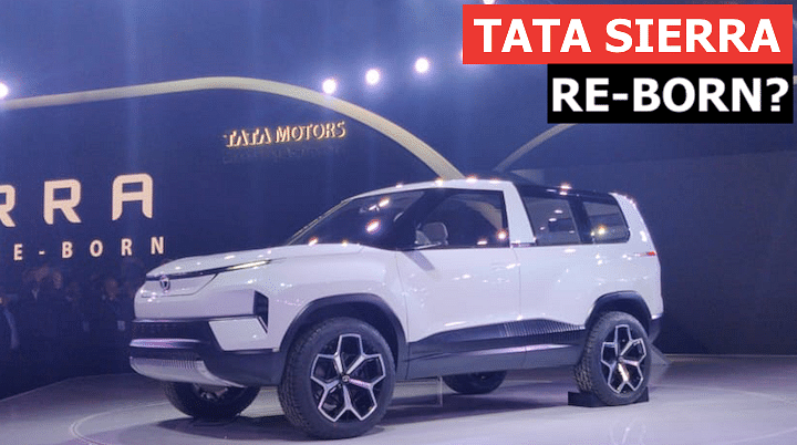 TATA Sierra to make a comeback in India: Images