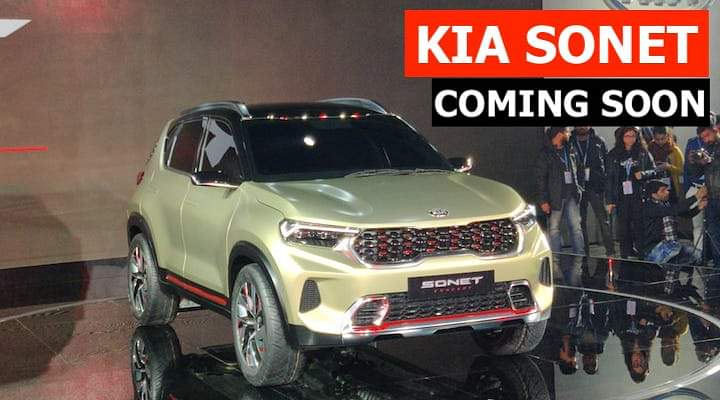 Kia Sonet Launch In August; To Get the Same Engines As Hyundai Venue