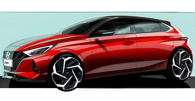 Next-generation 2020 Hyundai Elite i20 to be revealed soon; Official sketches out