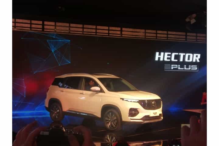 MG Hector Plus Unveiled At The 2020 Auto Expo MG Hector Plus Unveiled At The 2020 Auto Expo